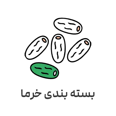 بسته بندی خرما