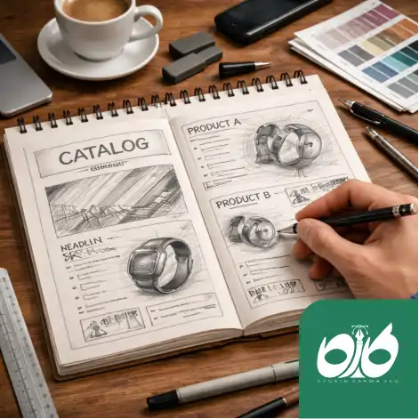 خدمات طراحی گرافیک کاتالوگ