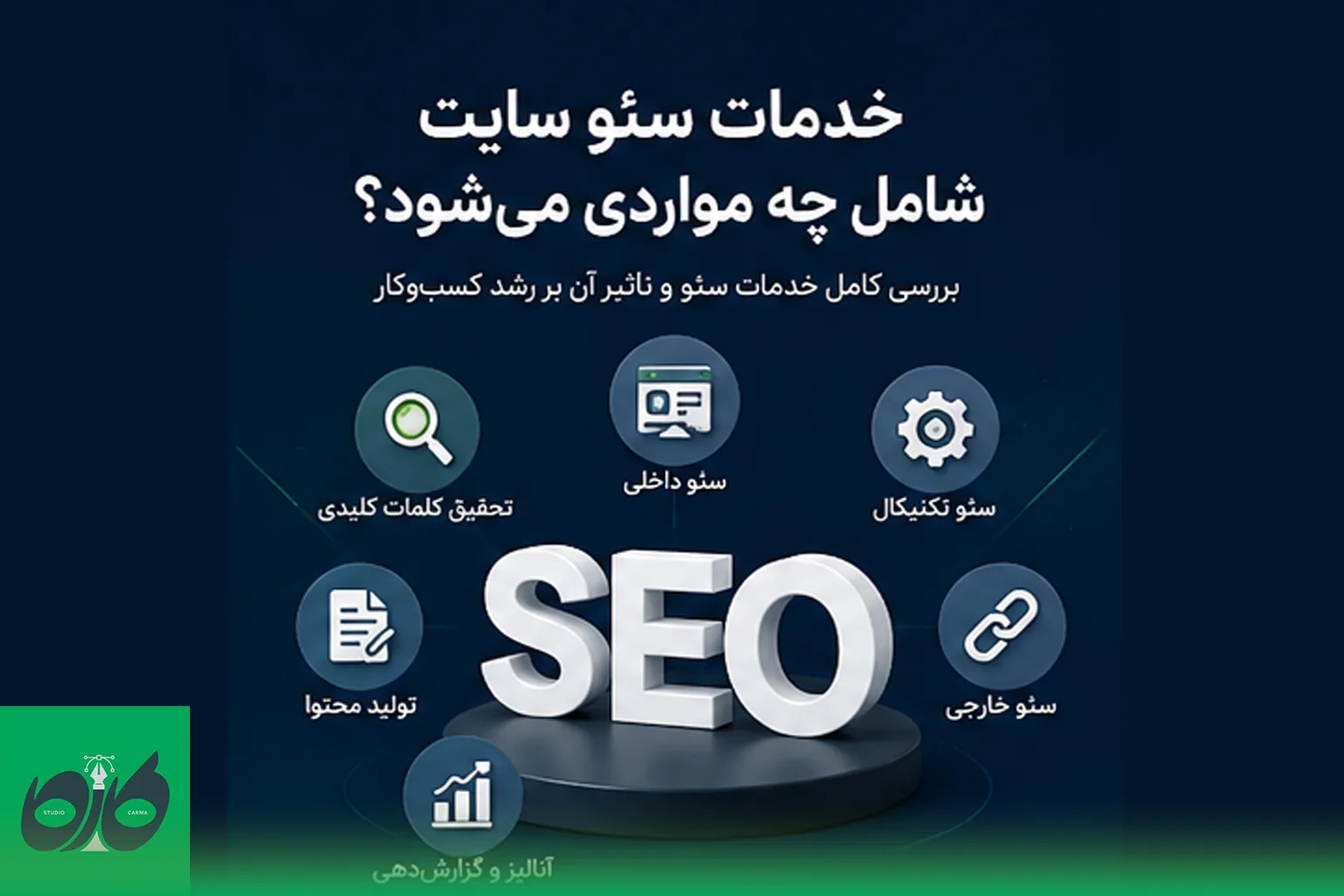 خدمات سئو سایت شامل چه مواردی می‌شود؟